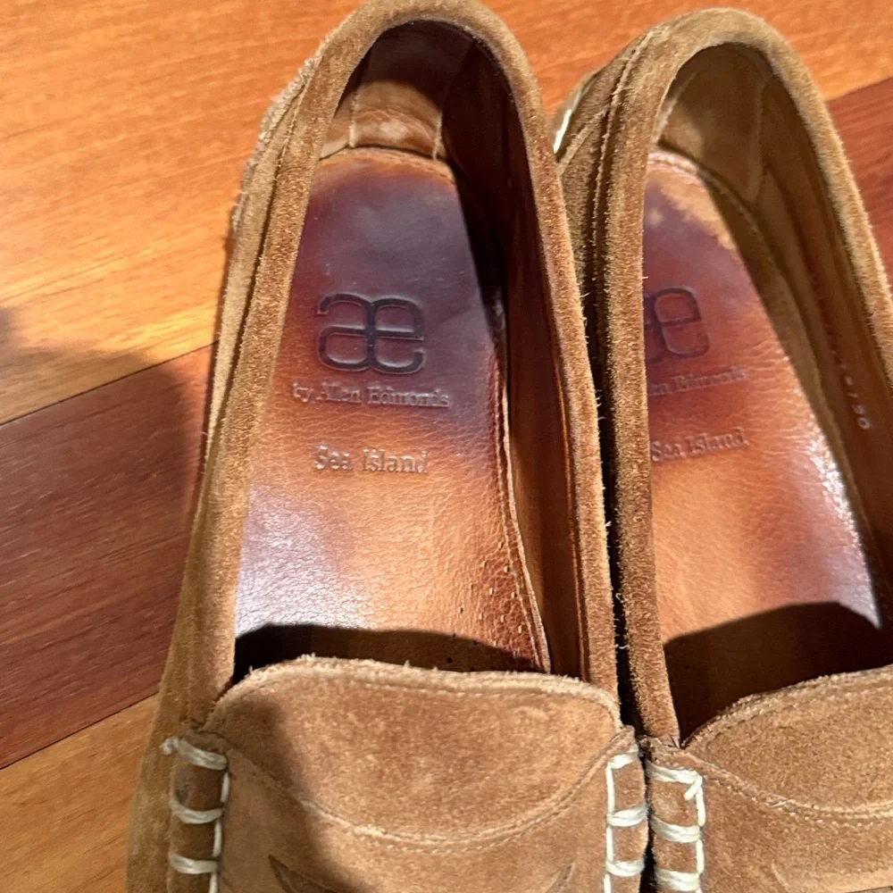 Allen Edmonds Sea Island suede loafers - Picture 4 of 6